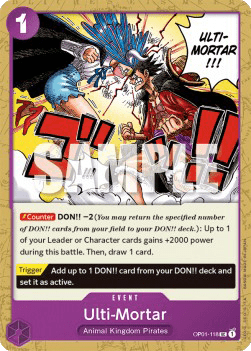Ulti-Mortar — FR/EN