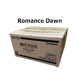 Case de 12 displays OP01 – Romance Dawn — FR/EN
