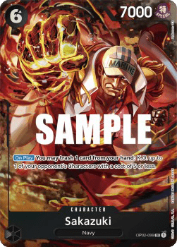 Sakazuki — FR/EN