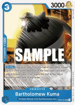 Bartholomew Kuma — FR/EN