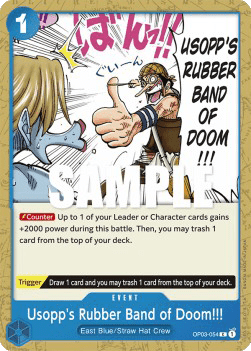 Usopp's Rubber Band of Doom!!! — FR/EN