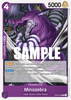 Minozebra — FR/EN