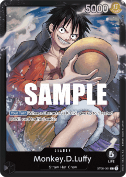 Monkey.D.Luffy ST08-001