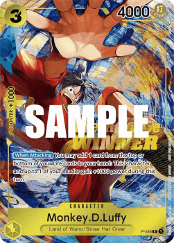 Monkey.D.Luffy P-036