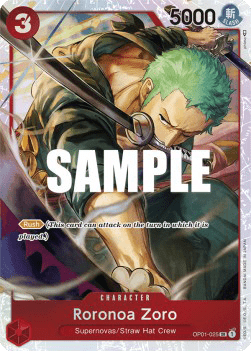 Roronoa Zoro — FR/EN – Standard FR/EN V2