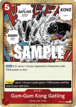 Gum-Gum Kong Gatling — FR/EN
