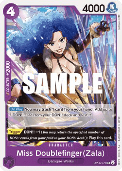 Miss Doublefinger(Zala) — FR/EN – Standard FR/EN V1