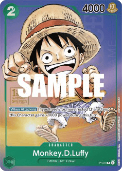 Monkey.D.Luffy P-037