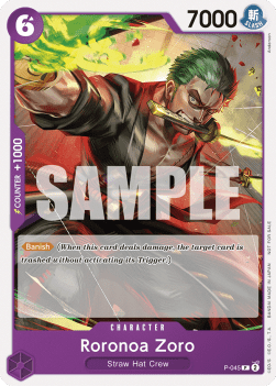 Roronoa Zoro — FR/EN – Standard FR/EN V1
