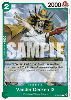 Vander Decken IX OP06-033