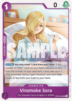 Vinsmoke Sora — FR/EN – Standard FR/EN V1