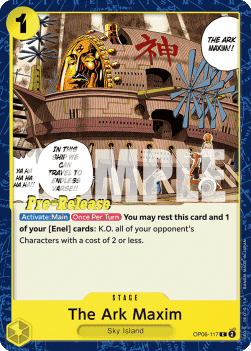 The Ark Maxim — FR/EN