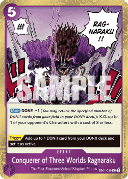 Conquerer of Three Worlds Ragnaraku EB01-039