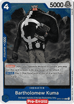 Bartholomew Kuma — FR/EN