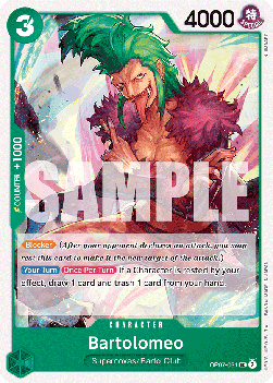 Bartolomeo — FR/EN