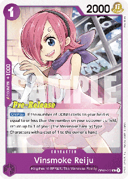 Vinsmoke Reiju — FR/EN