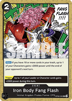 Iron Body Fang Flash — FR/EN