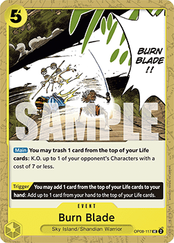 Burn Blade — FR/EN