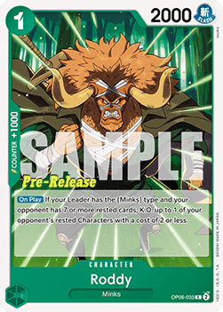 Roddy OP08-033