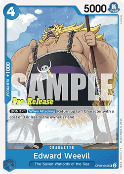 Edward Weevil OP08-042