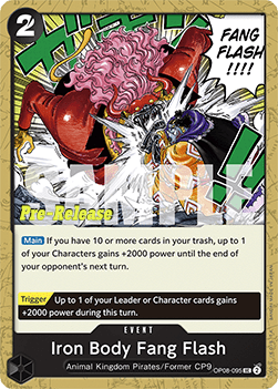 Iron Body Fang Flash — FR/EN