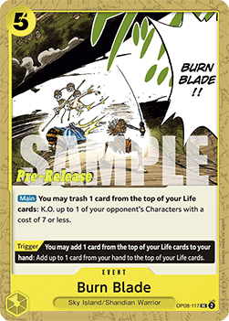 Burn Blade OP08-117