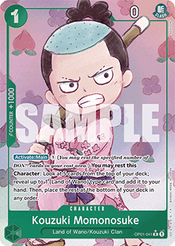 Kouzuki Momonosuke OP01-041