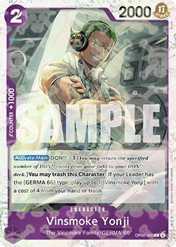Vinsmoke Yonji — FR/EN – Standard FR/EN V3