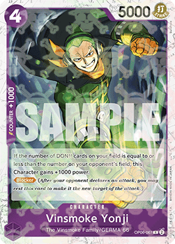 Vinsmoke Yonji — FR/EN – Standard FR/EN V2