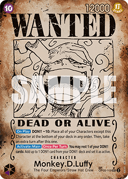 Monkey.D.Luffy — FR/EN – Alternate Art FR/EN V5