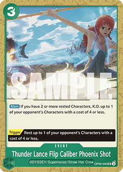 Thunder Lance Flip Caliber Phoenix Shot — FR/EN