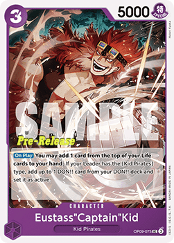 Eustass""Captain""Kid OP09-075
