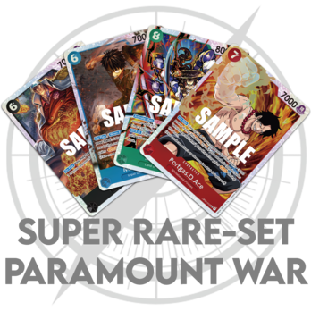 Super Rare Set - Paramount War (OP02) — FR/EN