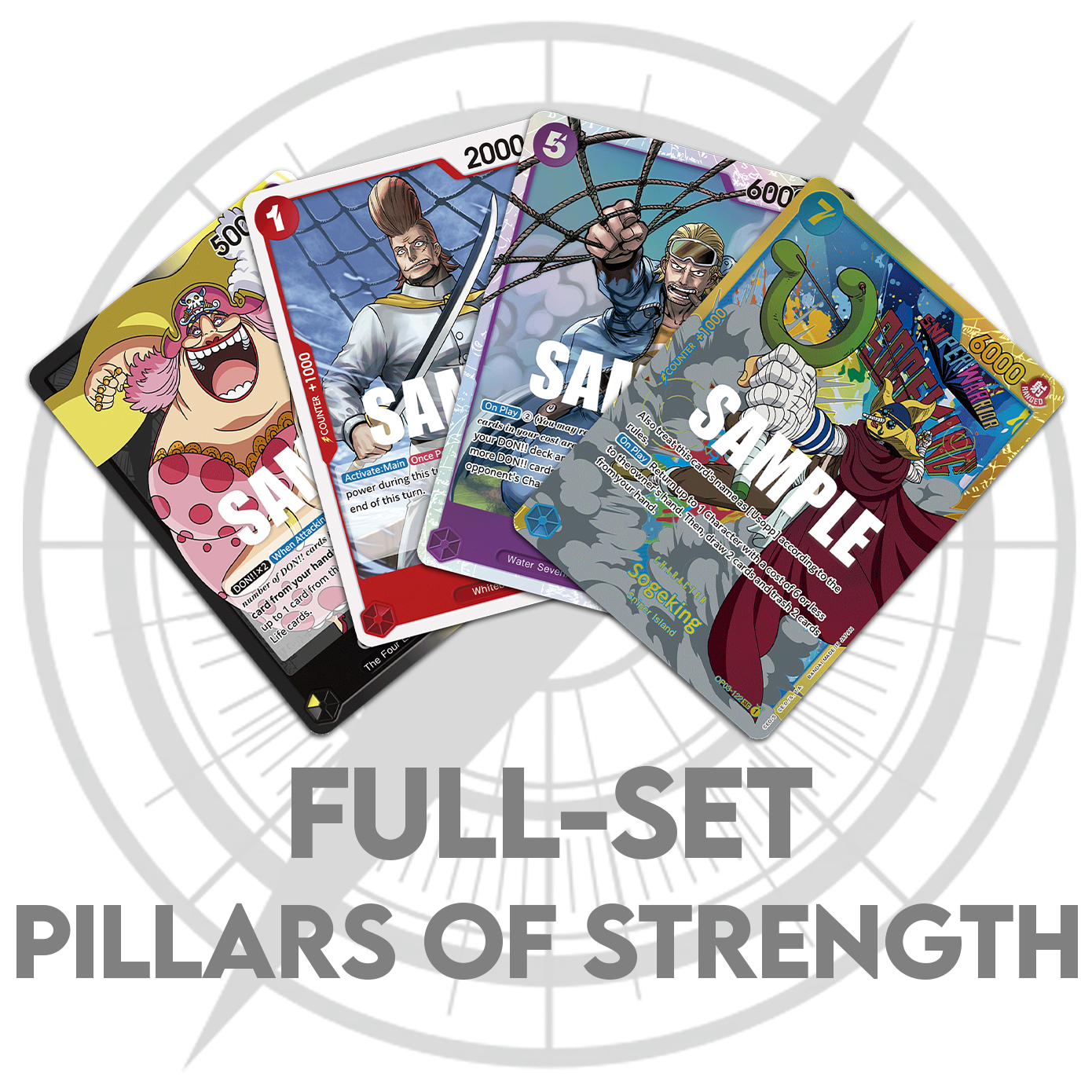 Full Set - Pillars of Strength (OP03) — FR/EN