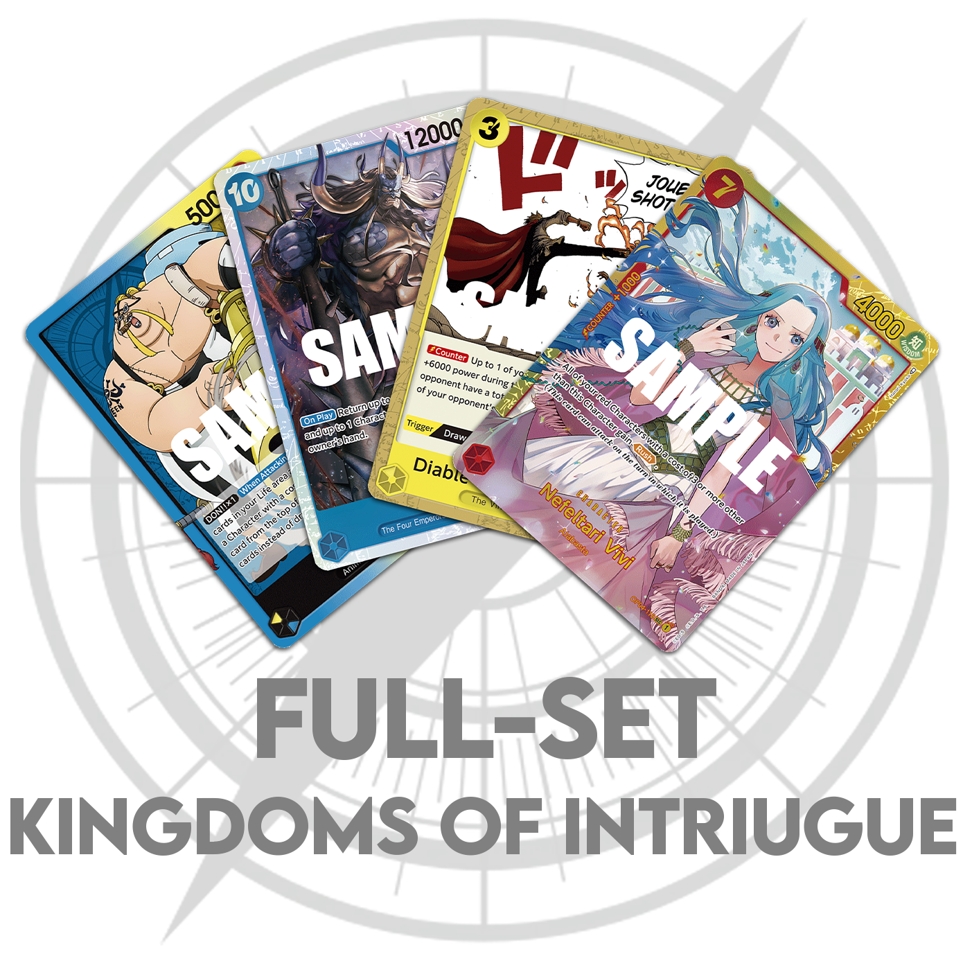 Full Set - Kingdoms of Intrigue (OP04) — FR/EN