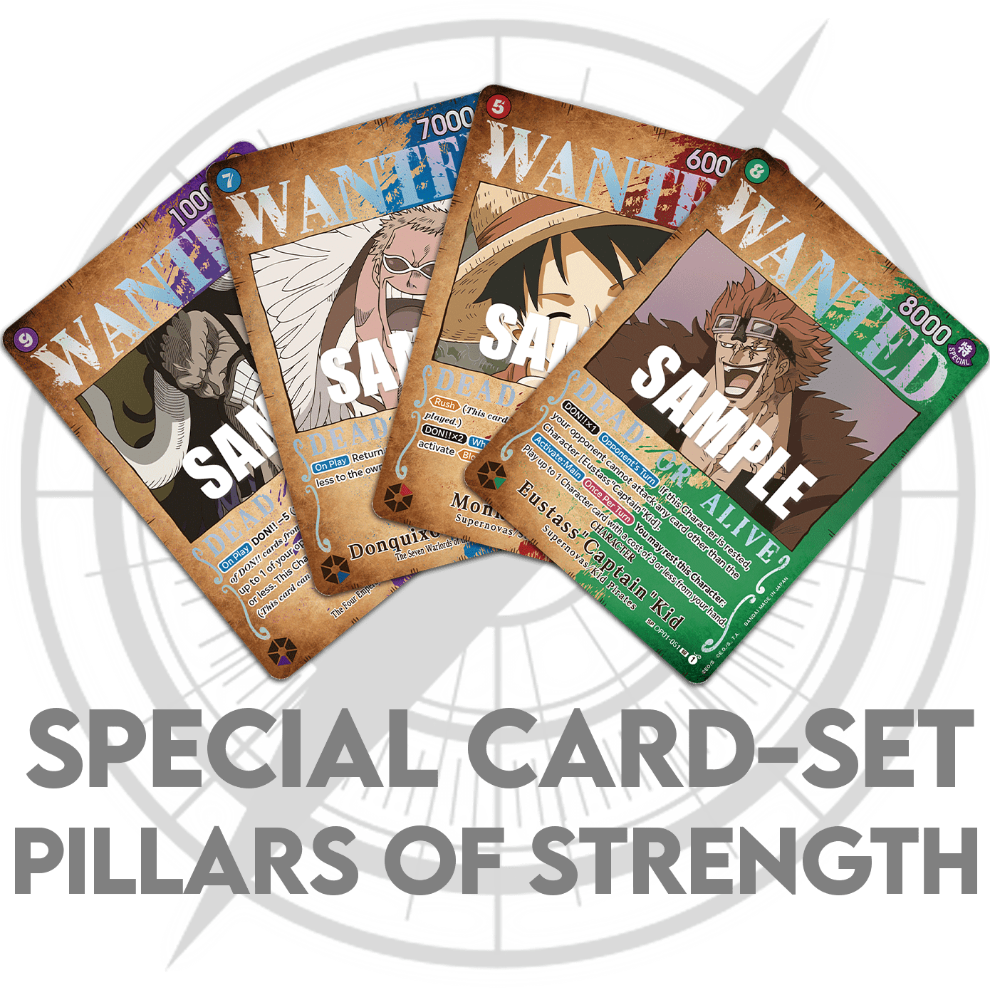 Special Card Set - Pillars of Strength (OP03) — FR/EN