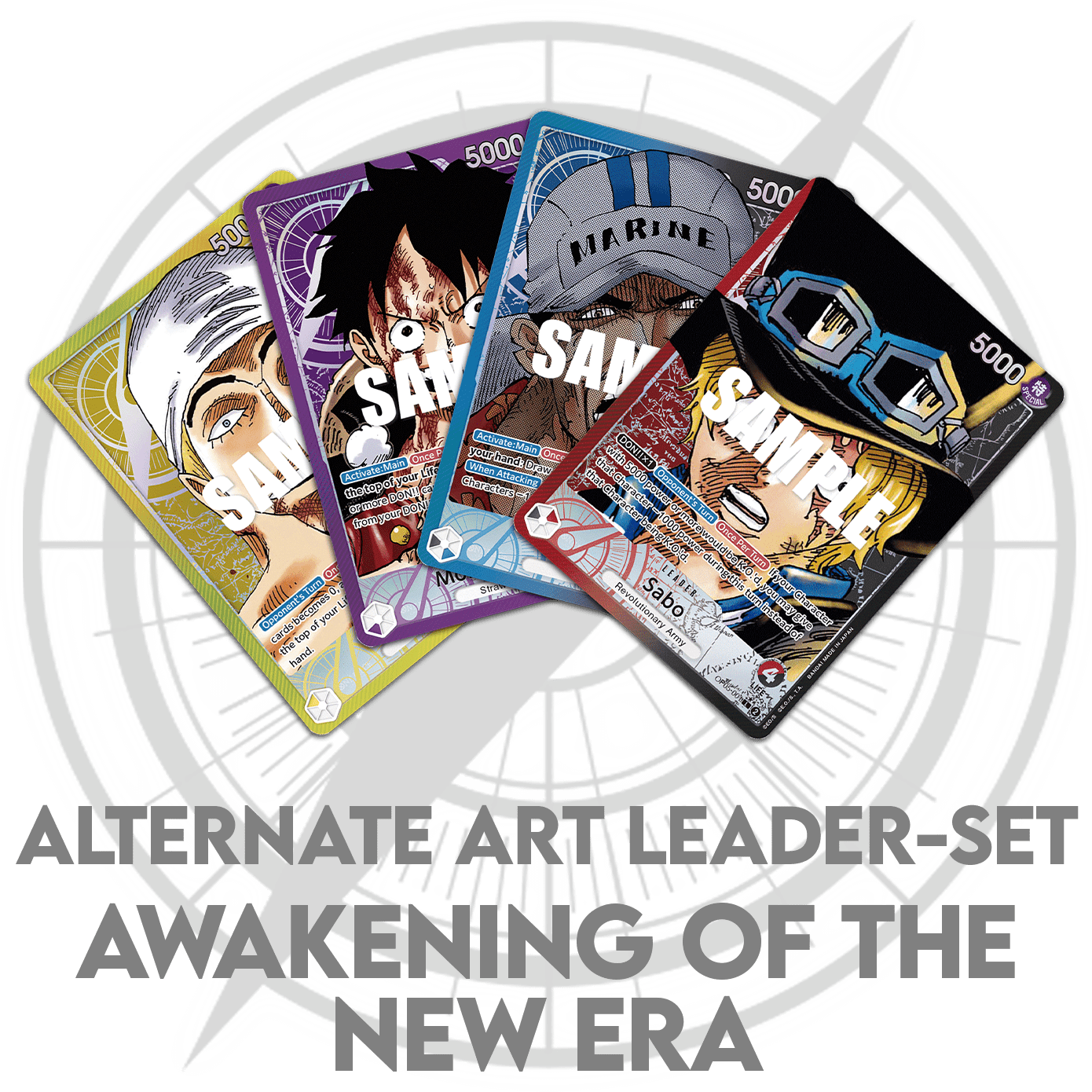 Alternate Art Leader Set - Awakening of the New Era (OP05) — FR/EN