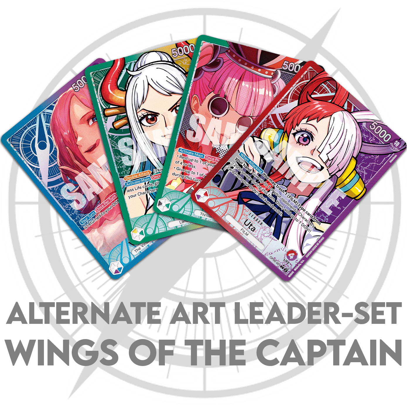 Alternate Art Leader Set - Wings of the Captain (OP06) — FR/EN