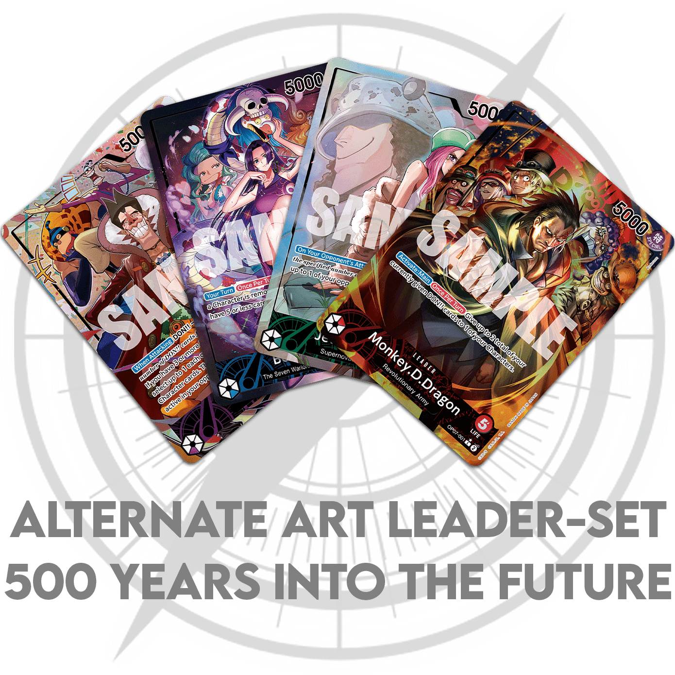 Alternate Art Leader Set - 500 Years into the Future (OP07) — FR/EN