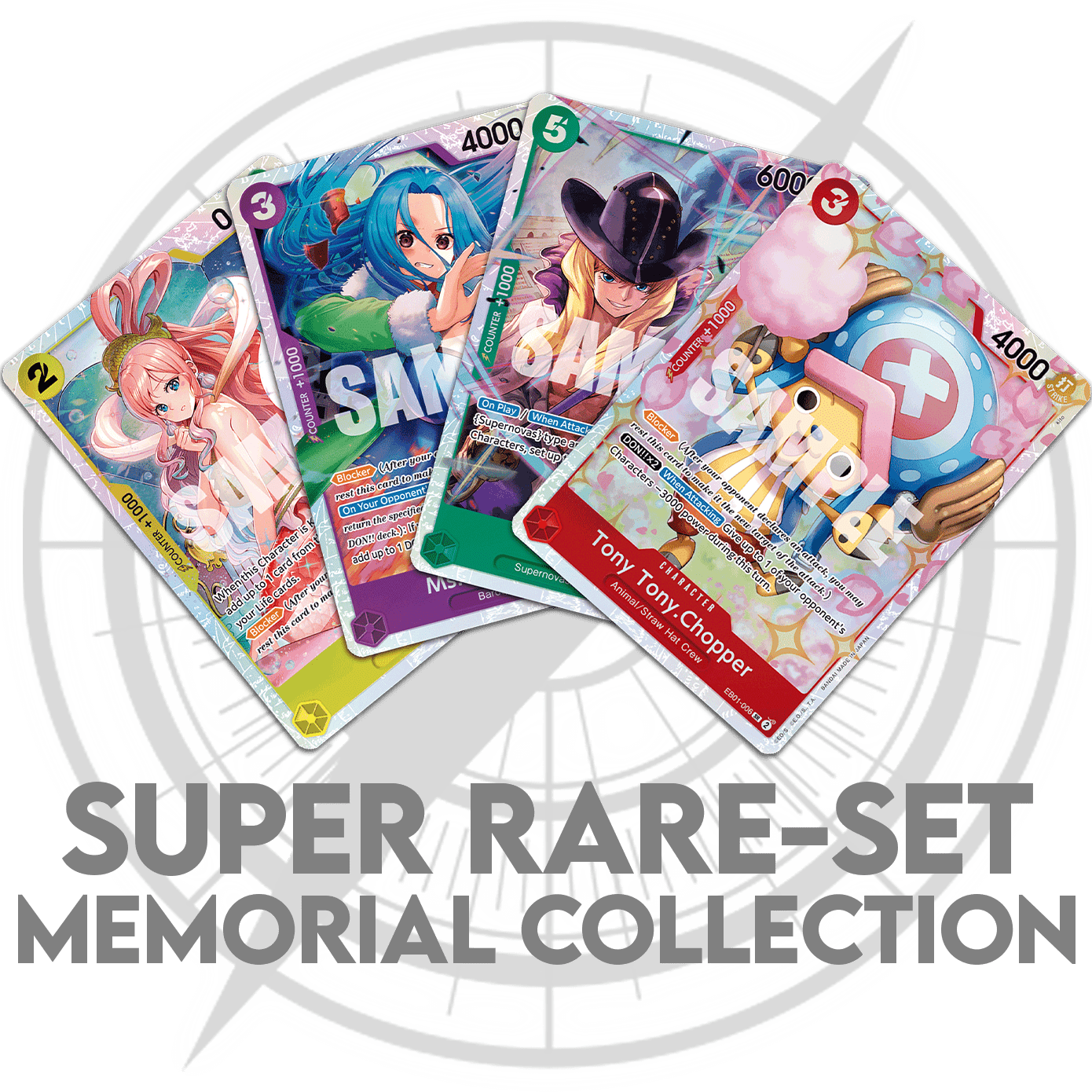 Super Rare Set - Memorial Collection (EB01) — FR/EN