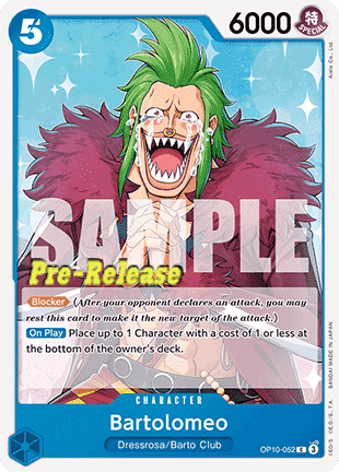 Bartolomeo OP10-052