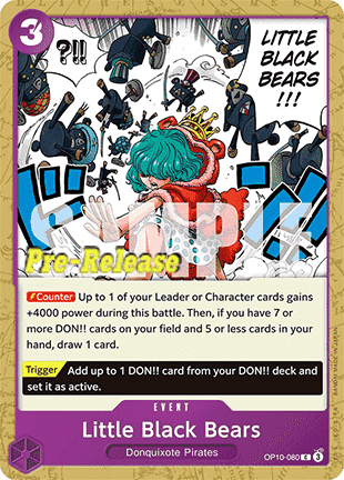 Little Black Bears — FR/EN