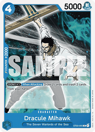 Dracule Mihawk — FR/EN – Standard FR/EN V8