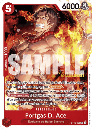 Portgas.D.Ace — FR/EN – Alternate Art FR/EN V1