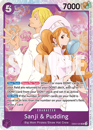 Sanji & Pudding — FR/EN