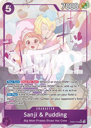 Sanji & Pudding — FR/EN