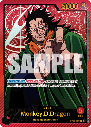 Monkey.D.Dragon OP07-001