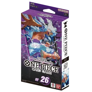 Deck de démarrage ST26 – Violet/Noir Monkey D. Luffy — FR/EN