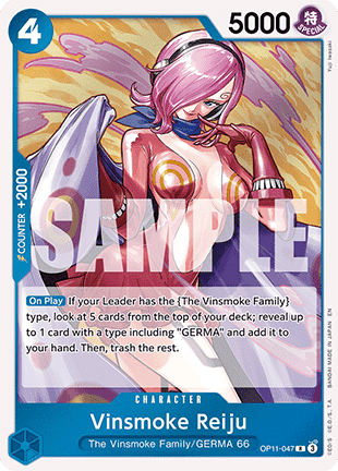 Vinsmoke Reiju — FR/EN