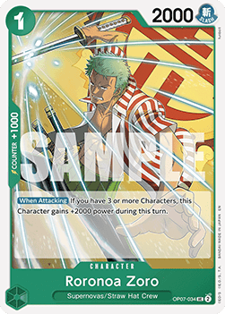 Roronoa Zoro — FR/EN – Standard FR/EN V3